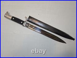 WWII Aesculap German K98 Mauser Bayonet withScabbard Long