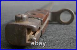 WWII Belgium M1916-35 M1935 Mauser Rifle Altered M1916 Sword Bayonet, Scarce