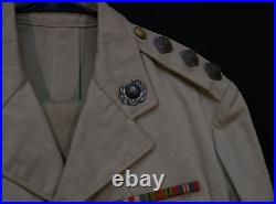 WWII British Royal Marine Captain's Uniform Coat & Trousers War-Service, Scarce