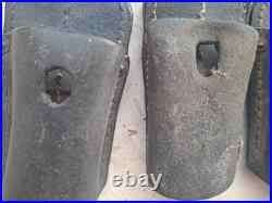 WWII GERMAN K98 bayonet LEATHER FROG ORIGINAL set of 5 piece