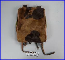 WWII German M34 tornister uniform parade dress pony pack leather strap Heer Army