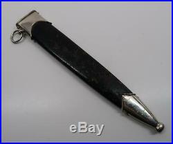 WWII German dagger BLACK dress knife sheath political RZM elite Officer scabbard