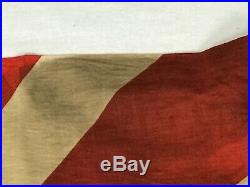 WWII Imperial Japanese 36 X 51 Naval Flag