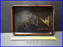 WWII Imperial Japanese Army 1st Anti-Aircraft Artillery Regiment Lacquer Tray