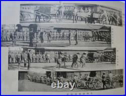 WWII Imperial Japanese Army 6th Division Transport Troops Photo Album 1934