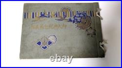 WWII Imperial Japanese Army Academy Royal Visit Photo Album Empress 1935 Set