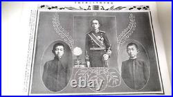 WWII Imperial Japanese Army Academy Royal Visit Photo Album Empress 1935 Set