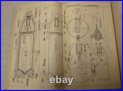 WWII Imperial Japanese Army Artillery Ammunition Manual Secret Diagram Book 1924