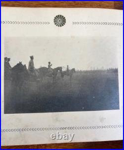 WWII Imperial Japanese Army Cavalry School Training Photo Album 1924