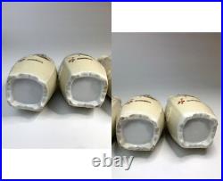 WWII Imperial Japanese Army China Incident Commemorative Sake Bottles Set of 4