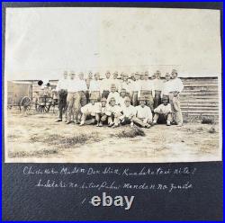 WWII Imperial Japanese Army Signal Corps Manchuria Radio Training Photo Album