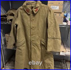 WWII Imperial Japanese Army Type 5 Greatcoat 1937 Named NCO Corporal Wool Coat