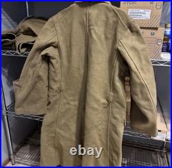 WWII Imperial Japanese Army Type 5 Greatcoat 1937 Named NCO Corporal Wool Coat