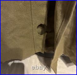 WWII Imperial Japanese Army Type 5 Greatcoat 1937 Named NCO Corporal Wool Coat