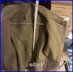 WWII Imperial Japanese Army Type 5 Greatcoat 1937 Named NCO Corporal Wool Coat