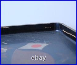 WWII Imperial Japanese Manchukuo Army Veteran Lacquer Tray Mantetsu