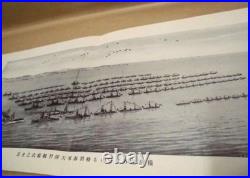 WWII Imperial Japanese Navy Fleet Review Album Nagato Mutsu 1927 Photo Book