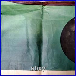 WWII Imperial Japanese Navy Large Submarine Attack Poster / Wartime Propaganda