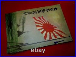 WWII Imperial Japanese Navy Photo Album 1929 Battleships Admirals Gunnery