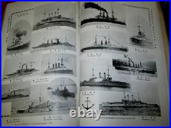 WWII Imperial Japanese Navy Photo Album 1929 Battleships Admirals Gunnery