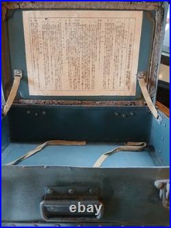 WWII Imperial Japanese Navy Type 93 No. 2 Gas Mask Carrying Case Original