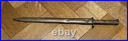 WWII M1924/30 Yugoslavian Mauser Long Bayonet Yugo BT3 Sword Military War Riffle