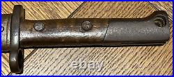 WWII M1924/30 Yugoslavian Mauser Long Bayonet Yugo BT3 Sword Military War Riffle