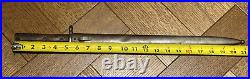 WWII M1924/30 Yugoslavian Mauser Long Bayonet Yugo BT3 Sword Military War Riffle