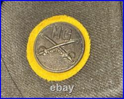 WWII M1926 Spec 8-31B Service Coat MG Troop, 2nd Cavalry Reg 3d Bde 2nd CAV DIV