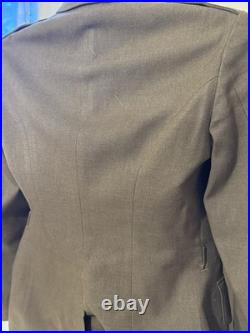 WWII M1926 Spec 8-31B Service Coat MG Troop, 2nd Cavalry Reg 3d Bde 2nd CAV DIV