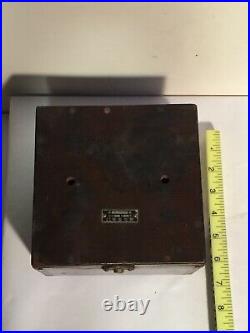 WWII Original Japanese Laboratory Barometer Wood Case with USF Permision Papers