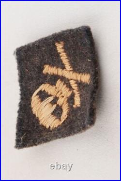 WWII Skull Bones WW2 Ring Badge war period WW1 Embrodery WWI Battlefield trench
