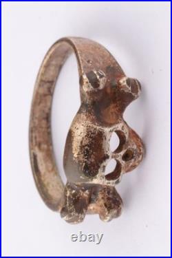 WWII Skull Bones WW2 Ring war period ww1 WWI Battlefield artifact Military art