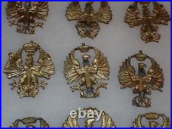 WWII Vintage Variations of Spanish Cap Beret Hat Badges 1939 Franco to Post-75