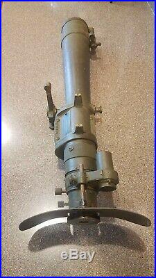 WWII, W & L E Gurley, Military, US Army, Telescope M1910A1, Spotting Scope