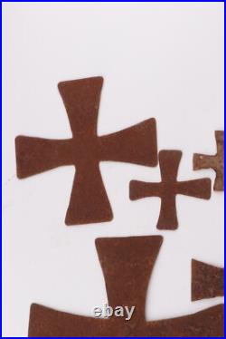 WWII ww1 WWI Fragment war period WW2 German Iron Cross Badge Award Germany Battl