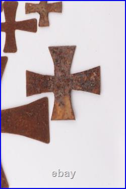 WWII ww1 WWI Fragment war period WW2 German Iron Cross Badge Award Germany Battl