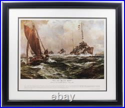 We Are Ready Now Return Of The Mayflower Framed 16x20 Historical Navy Photo
