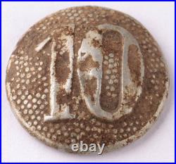 Wehrmacht 10 Regiment WW2 German Ring Skull Bones WWII Death head Goth symbol