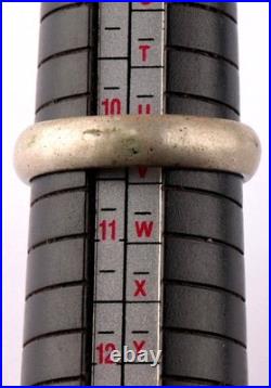 Wehrmacht 10 Regiment WW2 German Ring Skull Bones WWII Death head Goth symbol