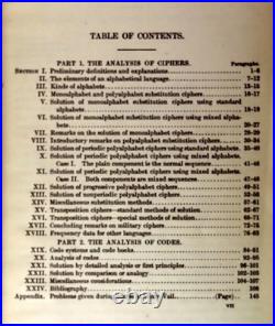 William Friedman Elements of Cryptanalysis Training Pamphlet No 3 USS Isabel