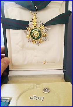 Wissam Kawkab 1949 1366 H Order of the Star of Jordan Complete Set Medal Badge