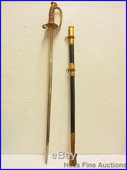 Wm Horstmann Philadelphia 1924 Jasper Fleming USN Military Naval Academy Sword