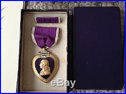 World War I Historical Collection Purple Heart Awards Dog Tags Medals