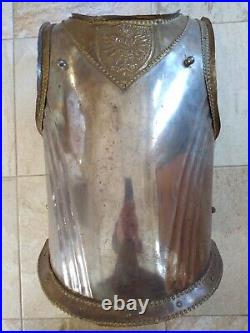 Ww1 German original Prussian Armor metal Currasseur Breast Plate