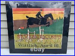 Ww1 Seventh Corp Gymkhana Equestrian Event Wittlich 1919 Paper Poster Rare