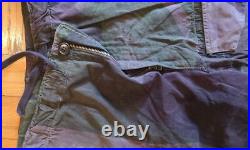 Ww2 French Indochina 47/53 British English Windproof Camo Pants Gged& Zippered
