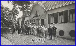 Ww2 German National Socialist Local Headquarters 1941 Photo Postcard Rppc