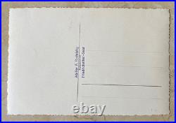 Ww2 German National Socialist Local Headquarters 1941 Photo Postcard Rppc