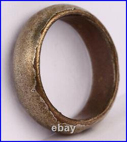 Ww2 POLAND Prisoner RING wwII P Polish POLEN Concentration CAMP or GHETTO Silver